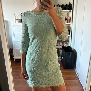 Mint Lace Dress